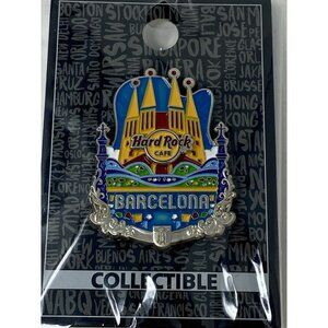 Hard Rock Cafe Barcelona Spain Pin Core City Icon Series Sagrada Familia NEW
